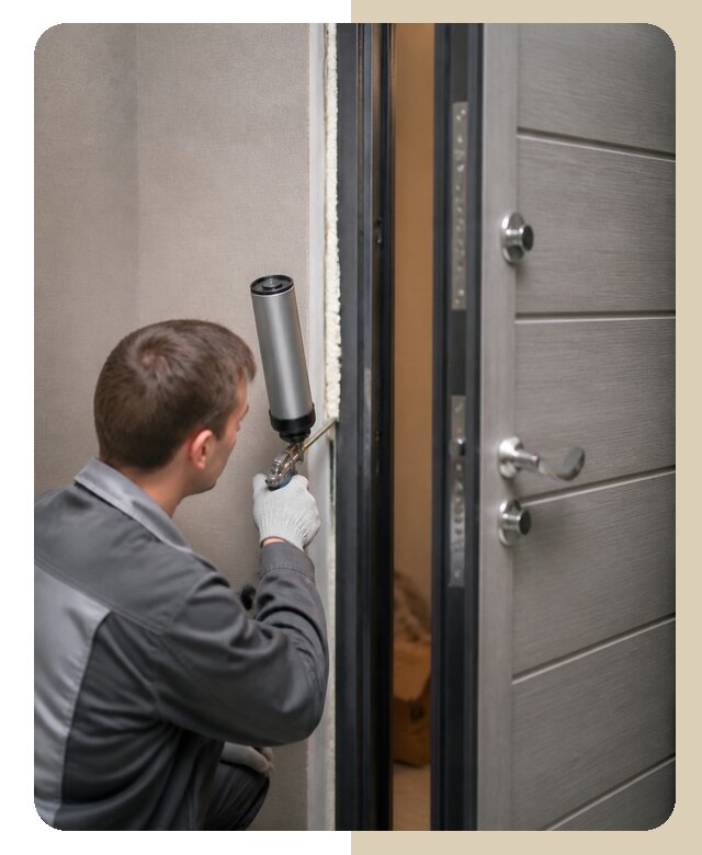 Герметизация входной двери в Клинцах от 3639 р. | ДвериЛегко-Клы