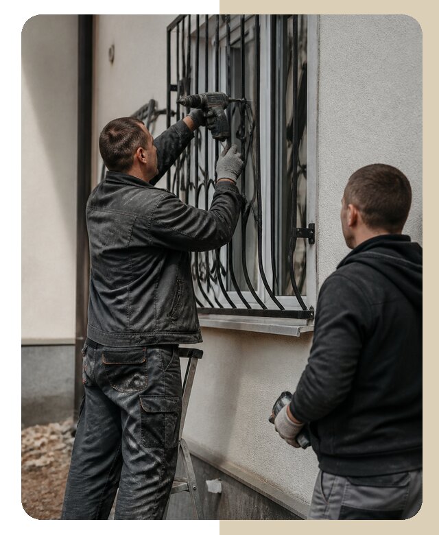 Установка наружных решеток в Клинцах от 5094 р. | ДвериЛегко-Клы